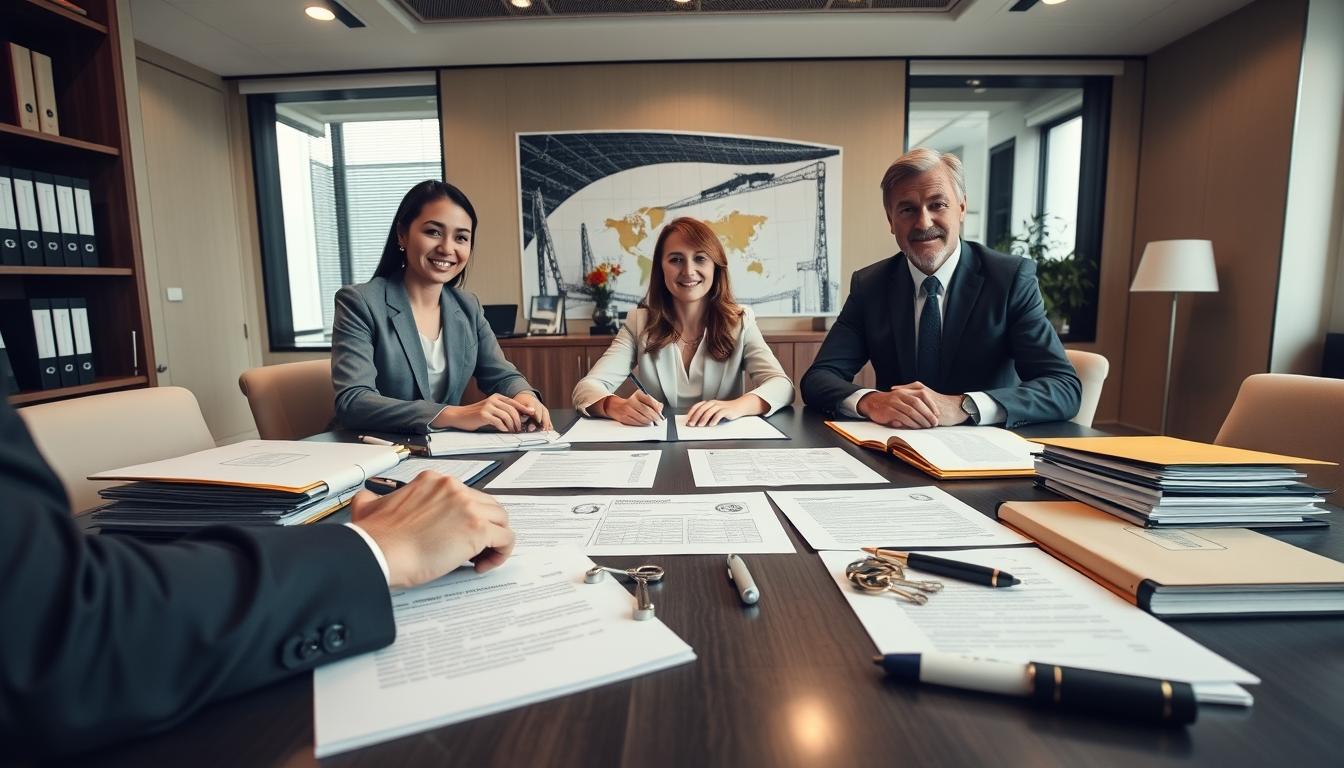 Coordination of property closing documents and timelines